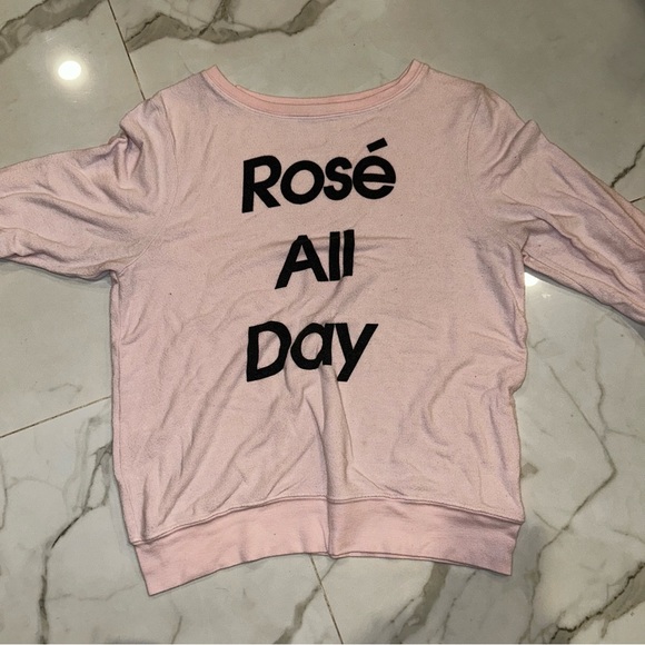 Gently worn Wildfox Rose All Day sweater - Picture 1 of 2